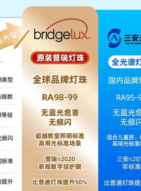 超全谱光护眼客厅灯装普瑞灯珠吸顶灯现代简约原卧SPN室灯中山薄