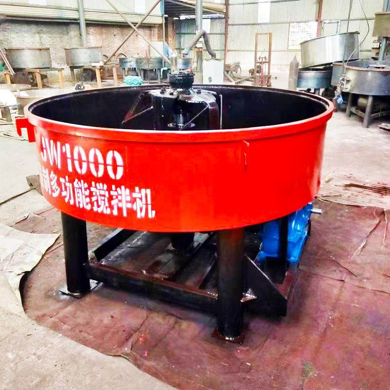 厂家电动搅拌机工程矿业水砂锈浆电动平口搅拌罐卧泥式不钢MTF搅
