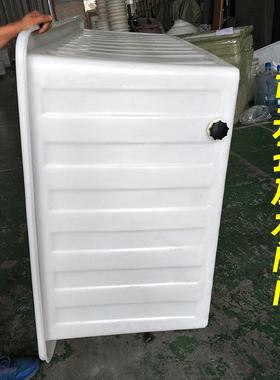 亚加厚长方形料浅盆牛筋水力箱卖鱼养鱼水桶塑养殖80030收纳周转