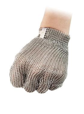 钢清环CEE防切割不锈钢扣腕铁手套裁锯骨机带杀鱼剪钢丝五指易洗