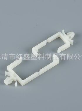 白色多规格式插销式网线钉塑料线夹扣卡65587活线动固定夹线方形