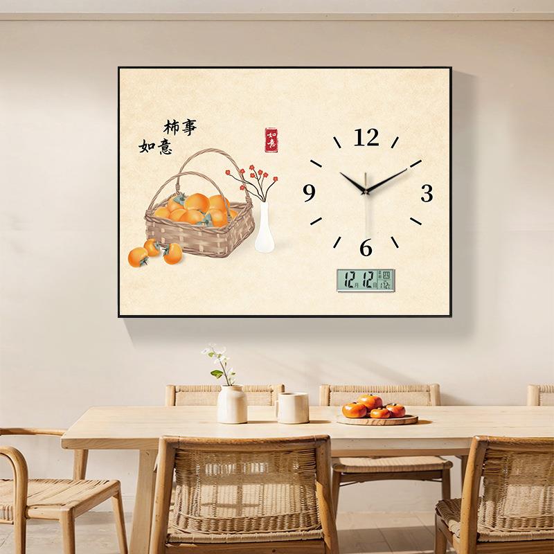 新事CFX事如意电表装饰画新中式盖板免打孔箱遮挡简闸约配电电款