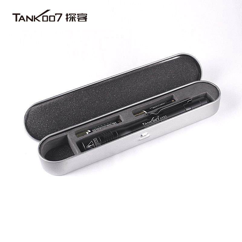 TNK07探客笔荧光检测手电筒E便A携式迷你UVE2帽式UV紫外线手电UV2