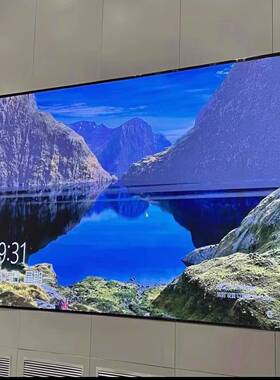 全彩led显示屏室内会P背2.5P1.86议室直NEA展厅显示屏舞台播景大