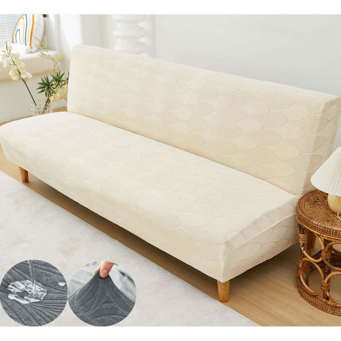 布RI0T防水2025无1扶46552套手沙发罩全包直排垫盖两用.5米折叠沙