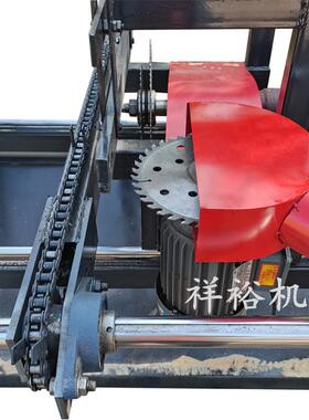 全自动双端开榫机双面五碟锯木工出榫锯梳齿锯包装板开槽锯