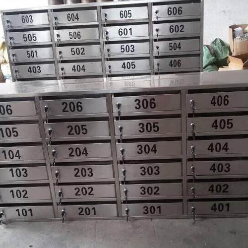 厂家直供不锈钢信报箱镀锌板信报箱小区社区信报箱智能定制