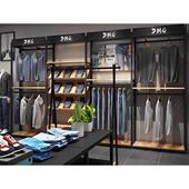 商务男装 铁艺男装 衬衫 店展示架落地式 挂衣架 货架展示柜陈列架服装