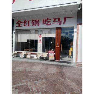 无框玻璃折叠门吊夹门铝合金钢化玻璃阳台咖啡店吊轨无地轨推拉门
