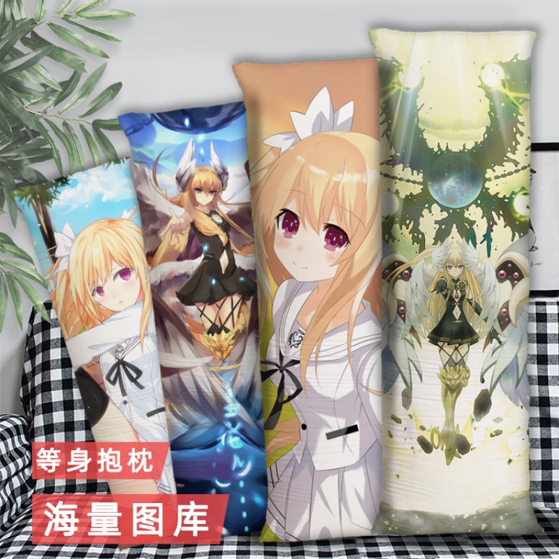 万由里等身抱枕约会大作战二次元周边长条睡觉2way枕头套来图定制