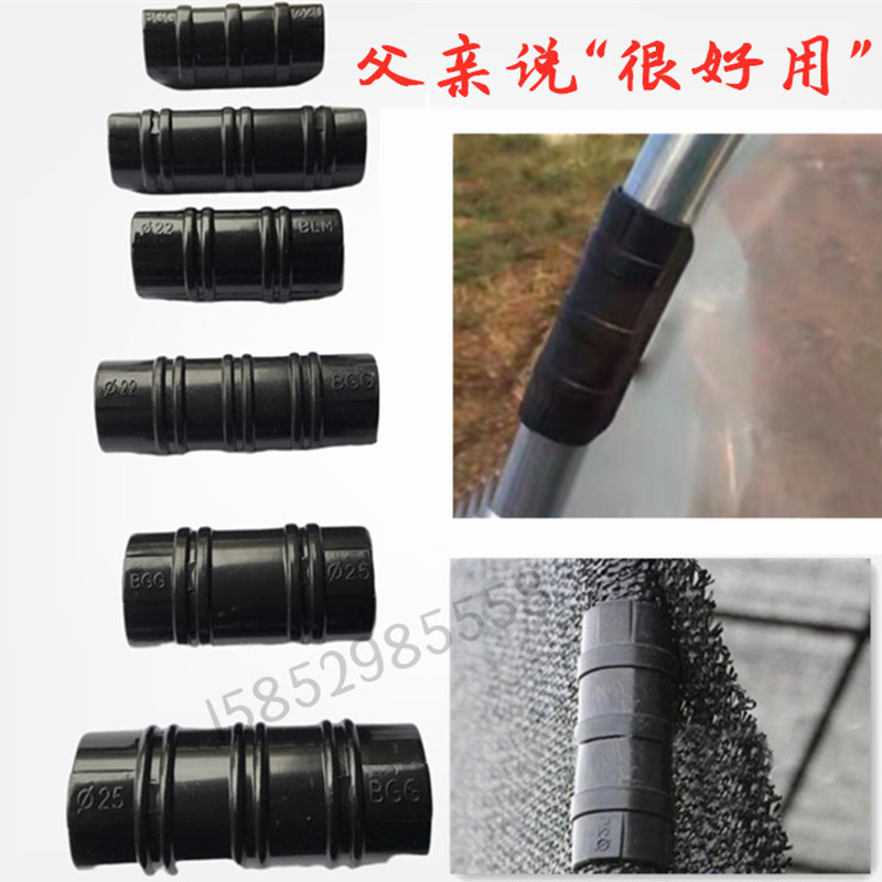 现货速发202大棚压膜卡温室大棚配件卡扣管卡固膜塑料卡黑夹薄膜