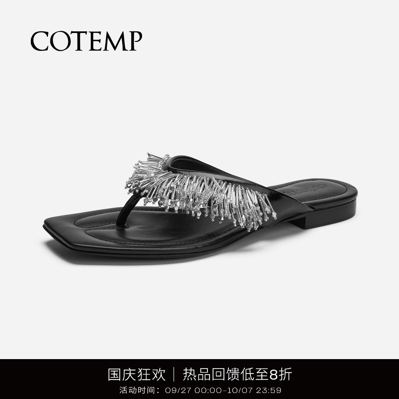 cotemp钉珠2022年春季人字拖鞋