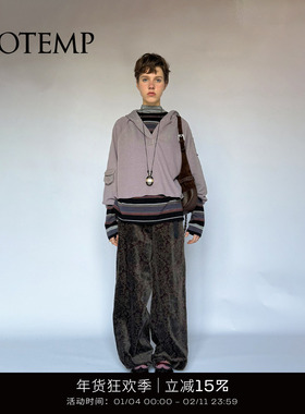 COTEMP NOISE PANTS 25FW新款诺斯直筒阔腿灯芯绒长裤女裤子