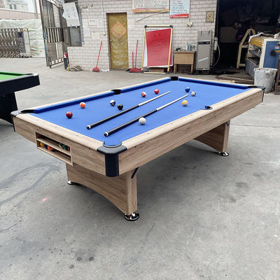 新款8尺折叠台球桌 成人室内家用型桌球台2合1 Pool table