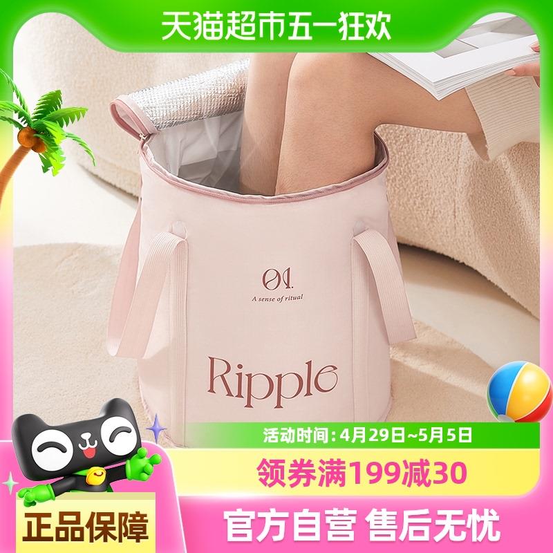 eachy可折叠泡脚桶小腿足浴桶洗脚盆高深便携式加深保温泡脚袋