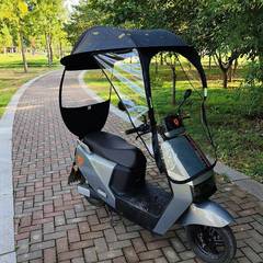 电动车雨棚蓬小型电瓶自行车车棚可拆卸遮阳伞防晒遮雨挡风罩加厚