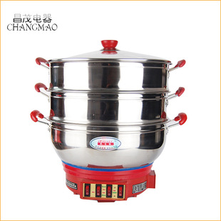 电火锅电锅 不锈钢多功能电热锅多用电热锅电火锅电蒸锅电炖锅韩式
