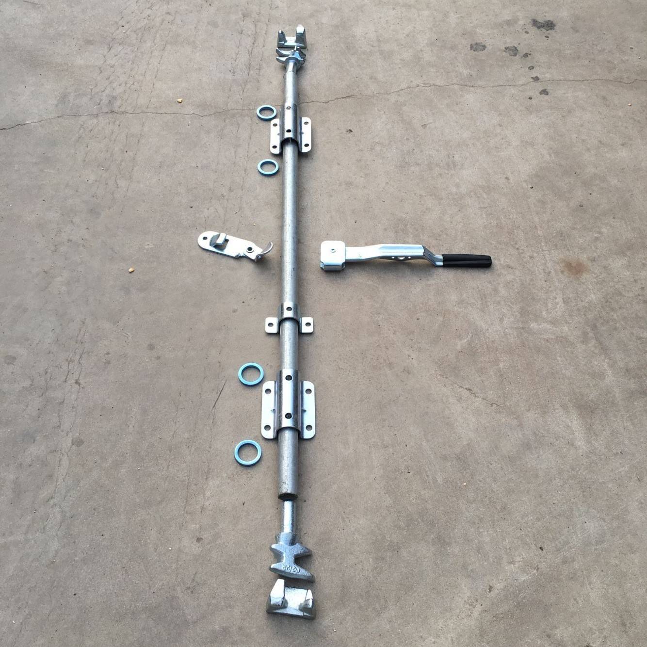 沧州中顺生产一寸集装箱门锁 304不锈钢冷藏货柜集装箱后门锁具