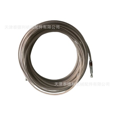 40尺敞顶集装箱篷布包胶钢丝绳 直径6mm 镀铜材质 批量优惠
