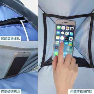 挡风小帐篷睡觉宿舍隔音室内头部睡眠遮光空调防风床头罩床上神器