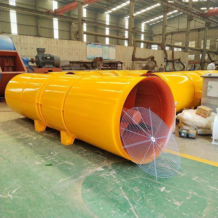 SDF系列对旋压入式风机2*110kw变频隧道风机矿隧道施工隧道风机