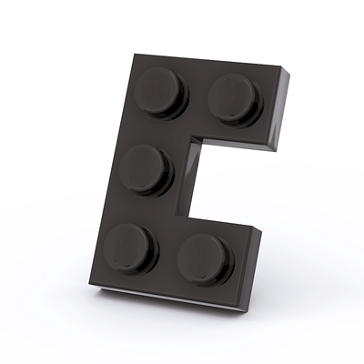 73831 国产科技教育积木零件 2x3基础板带缺口特殊散件