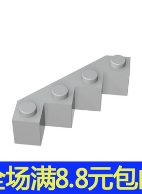 积木moc 14413 小颗粒拼插积木散件兼容国产基础配件 4x4拐角砖