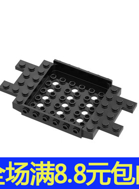 国产积木moc兼容国产 3385 6x12x1 汽车底盘 底板 黑色 6424673