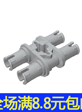 适用国产32138国产科技积木零配散件4211888浅灰 4119589 2x3栓