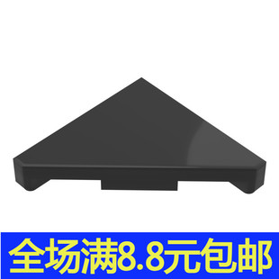 国产MOC 35787 三角光面板 小颗粒积木兼容国产DIY零散配件道具