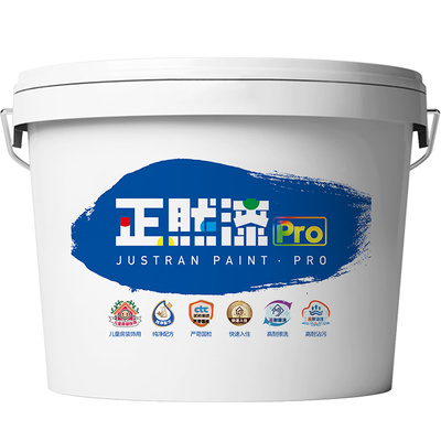 正然漆Pro儿童房专用内墙漆 室内环保水性墙面儿童漆涂料白色彩色