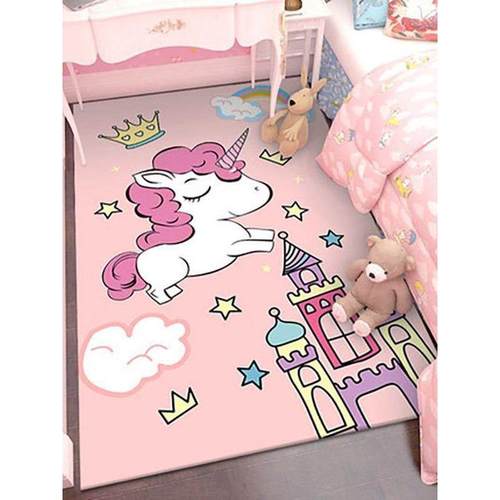 地毯卧室客厅床边网红家用地垫可睡可坐加厚耐脏房间满铺