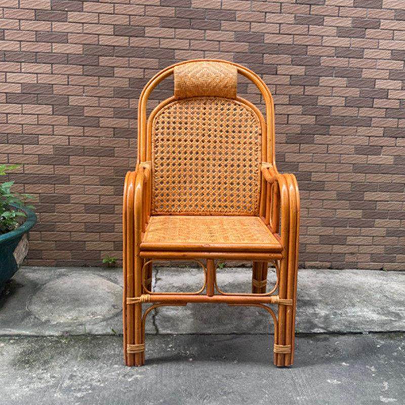 天然真藤椅休闲阳台单人老人高靠背藤编家用客厅椅子办公电脑滕椅,住宅家具,阳台椅,淘宝优惠券,粉丝福利购,淘宝优惠卷