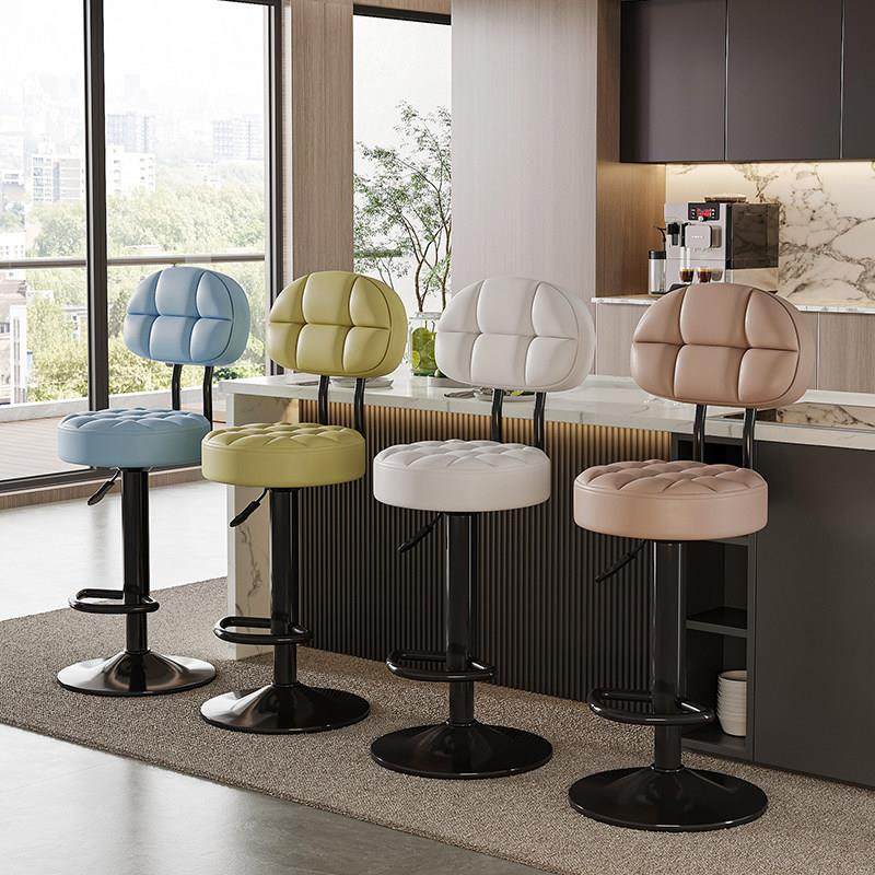 简约吧台椅家用舒适升降靠背椅子前台吧凳接待椅化妆收银凳高脚椅,住宅家具,家用高脚椅,淘宝优惠券,粉丝福利购,淘宝优惠卷