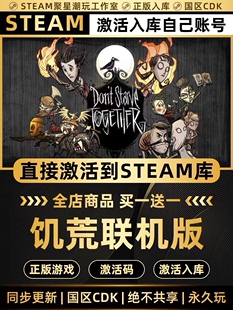 Steam正版【饥荒联机版】国区CDK激活码全DLC激活CDKEY入库