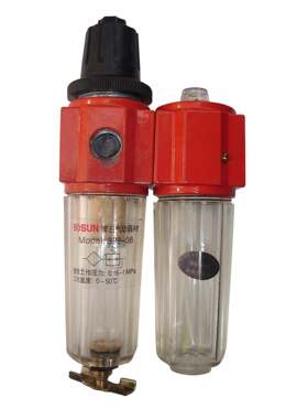气源处理器399-25/20二联件油水分离器过滤器接口G1寸