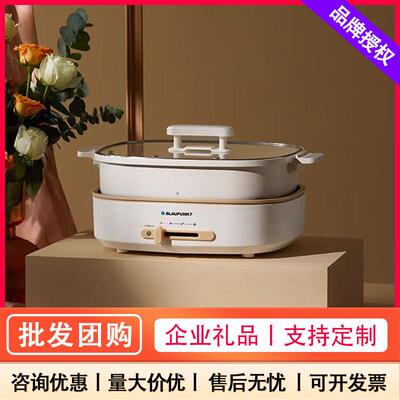 蓝宝BP-HG05分体火锅鸳鸯锅家用多功能分体式6L大容量电炒菜火锅