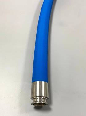 GREATFLEX蓝色耐高温高压FDA认蒸汽牛奶饮料输送钢丝橡胶软管RE40