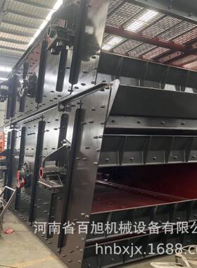 移动破碎站专用石料振动筛沙石子机3YK1548型号矿山圆振动筛