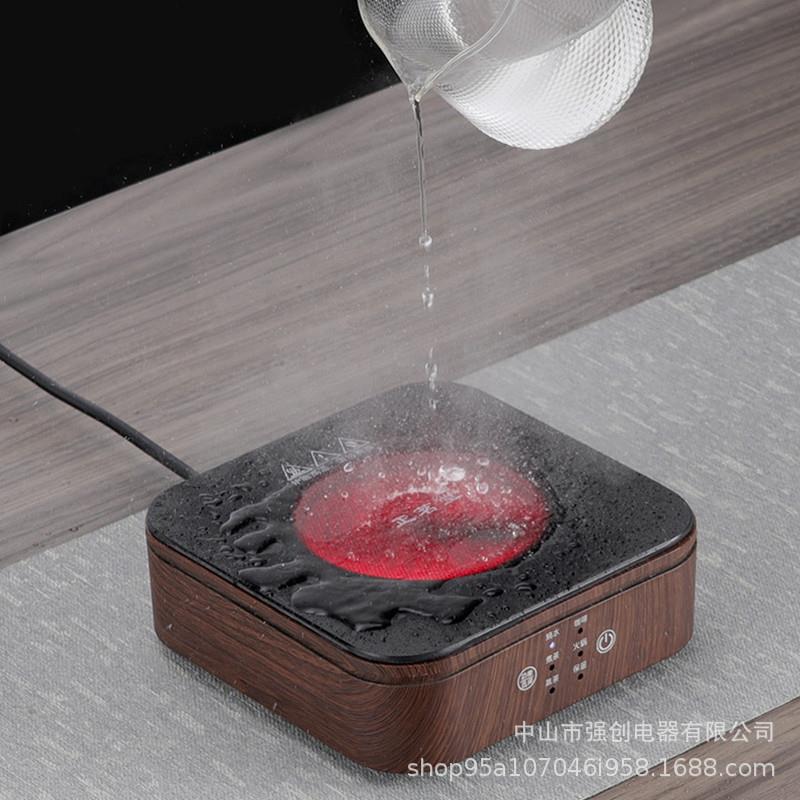 新款1000W方形触摸迷你电陶炉茶炉静音家用小型电陶炉煮茶器