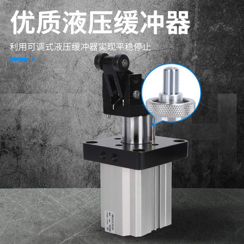 重载型阻挡气缸TWH/TTH/TDH/TDM/TWM/TTM/流水线阻挡器亚德客型