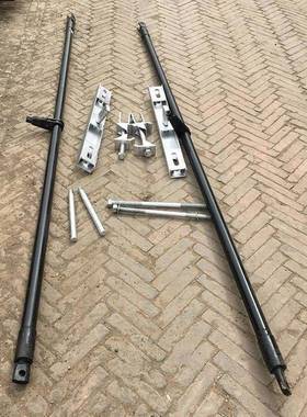 便捷式接触网整杆器铁路抢修施工扶正器电力施工混凝土正杆器