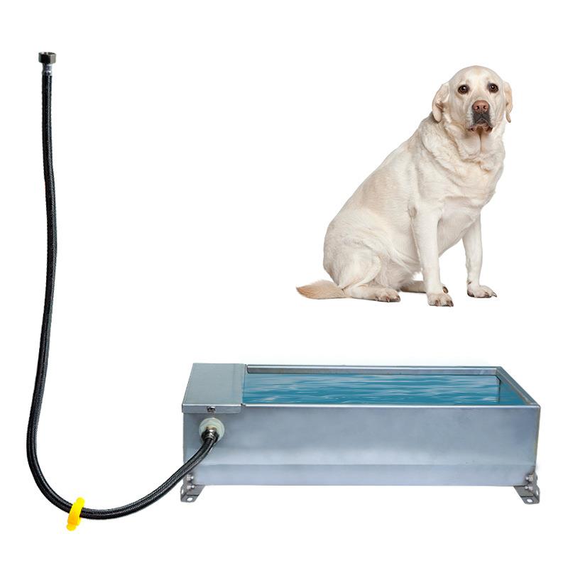 不锈钢饮水器鸡鸭鹅猪牛羊自动蓄水槽家禽自动喂水大号喝水盆