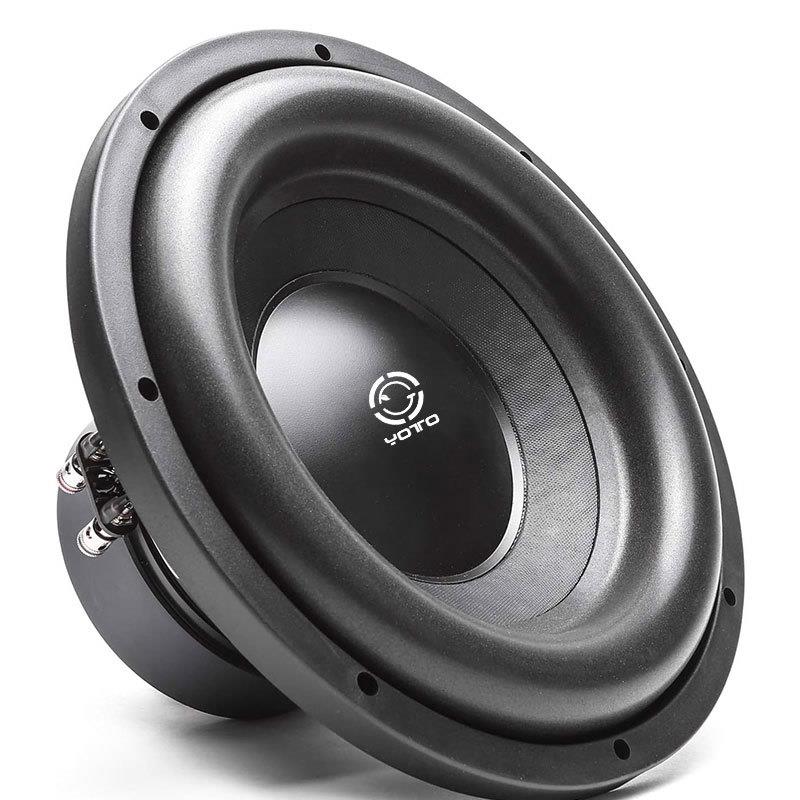 音之初PRO-DE12C600汽车喇叭1200瓦156磁双4欧姆12寸重低音扬声器