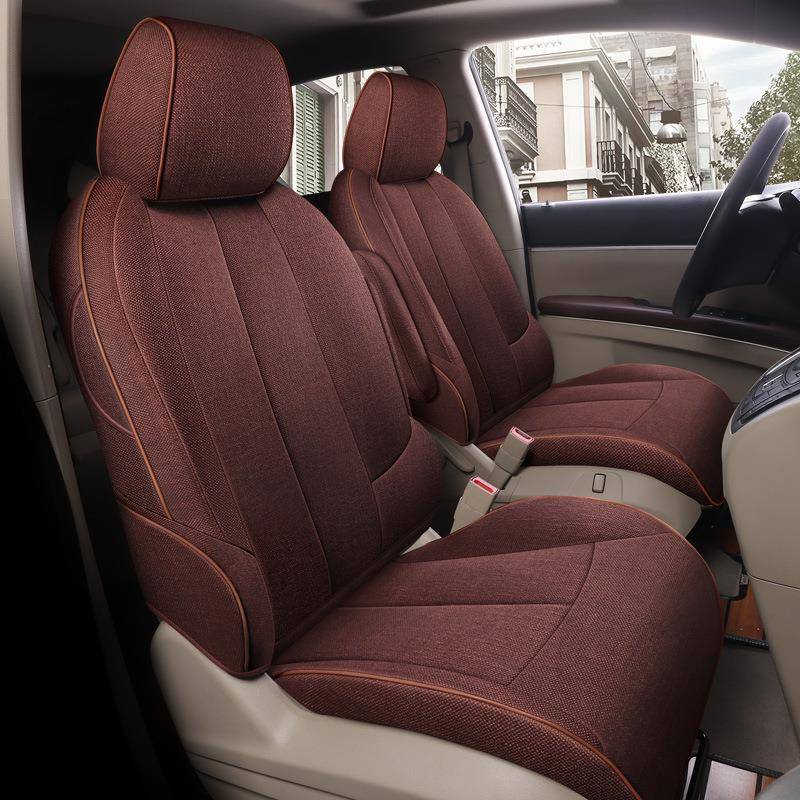 全包五座套适用于别克GL8专车专用亚麻棉麻透气四季通用汽车坐垫