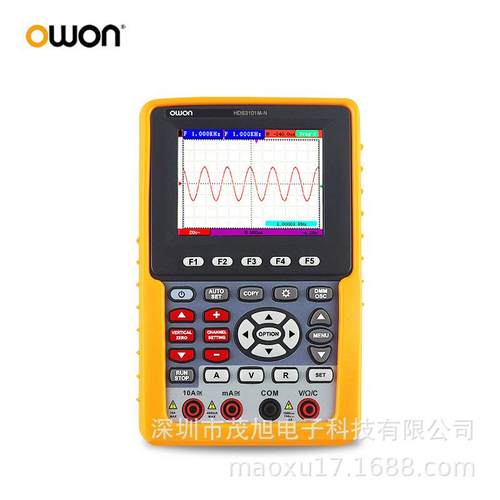 利利普HDS1021M-N/2061M-N/3101M-N单通道手持式数字存储示波表