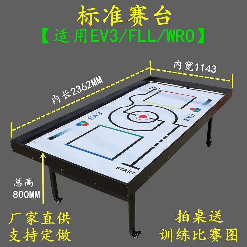 FLL比赛桌机器人EV3比赛台训练图纸方案场地WRO标准尺寸学校培训
