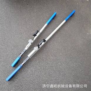 窄轨道尺方尺支距尺轨距尺铁路数显轨距尺1435mm折叠钢轨测量工具