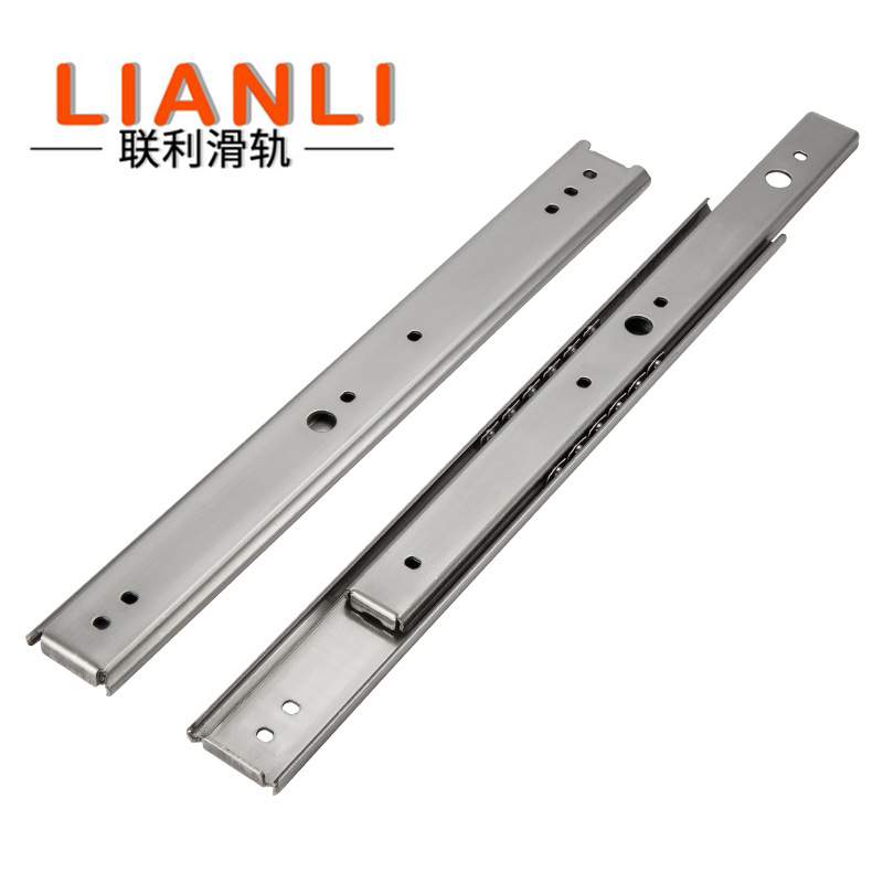 直销SSRR3630/35/40/45/50/55/60滑轨不锈钢叠加线性三节导轨