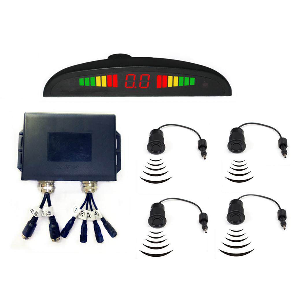 卡车货车大巴车LED倒车雷达宽电压外贸电商供货商探测5米雷达